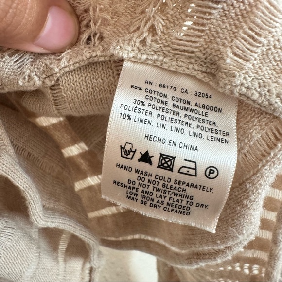 Anthropologie Yellow Bird Carolina Crotchet Poncho - Picture 5 of 6